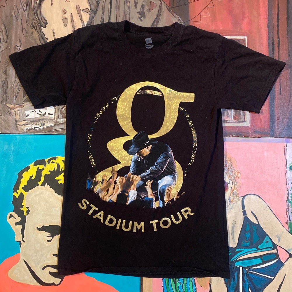 Garth Brooks Stadium Tour Double Sided T Shirt